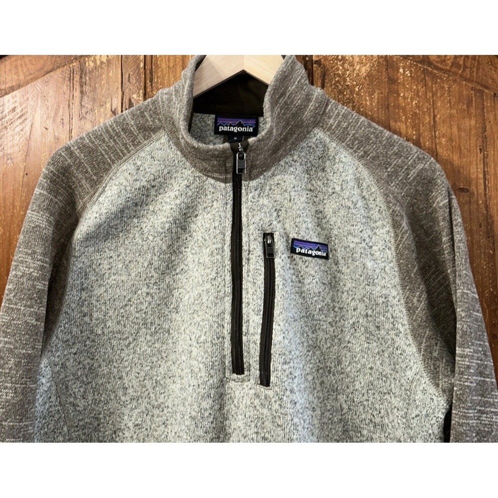 Men's PATAGONIA Better Sweater 1/4-Zip Fleece Pullover #25523 Large